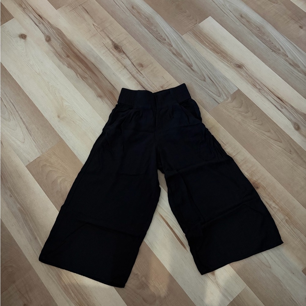 Aritzia Wide Leg Crop Dress Pant